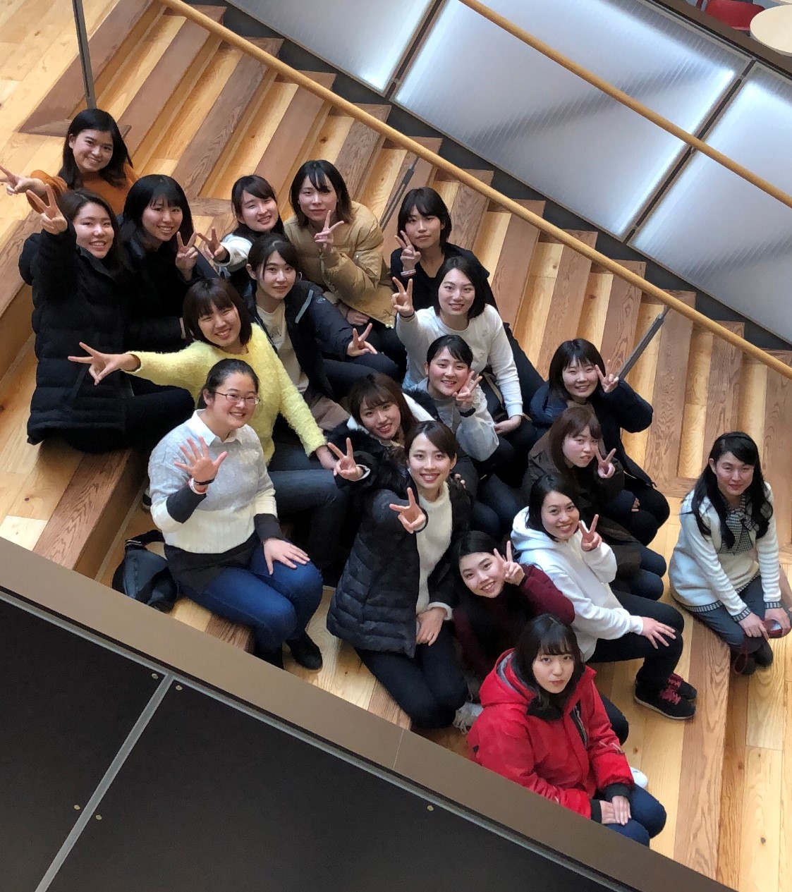 Visiting students from Yasuda Women's University, Japan 