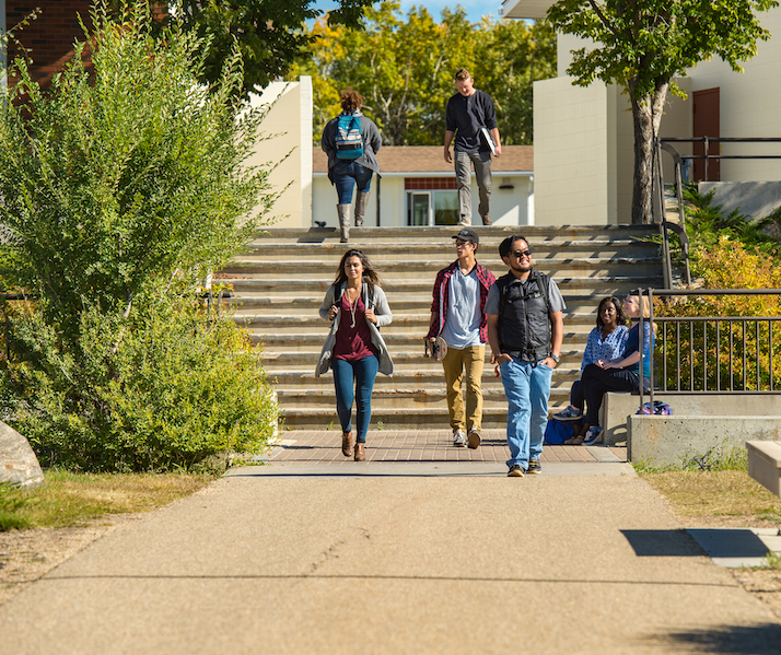 students outside september