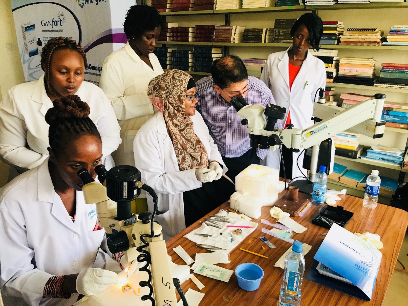 Learning the surgical technique of trabeculectomy in a wet lab