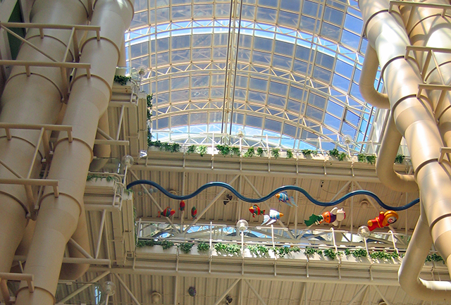 Photo of the inside of Stollery Children's Hospital