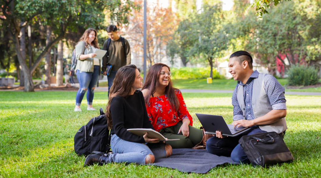 Students in Quad