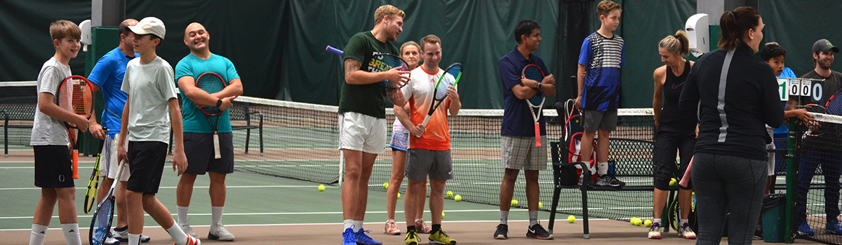 Tennis event at Saville Tennis Centre