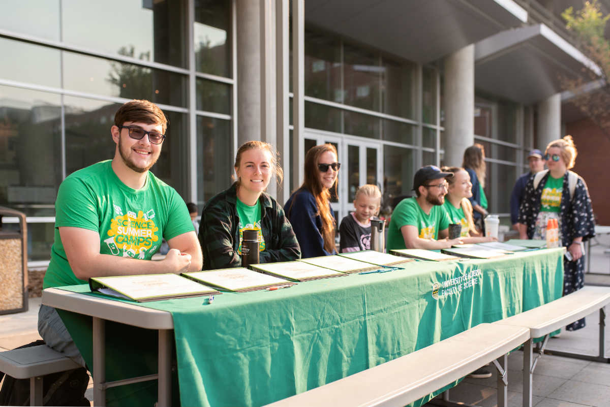 Science Summer Camp leaders