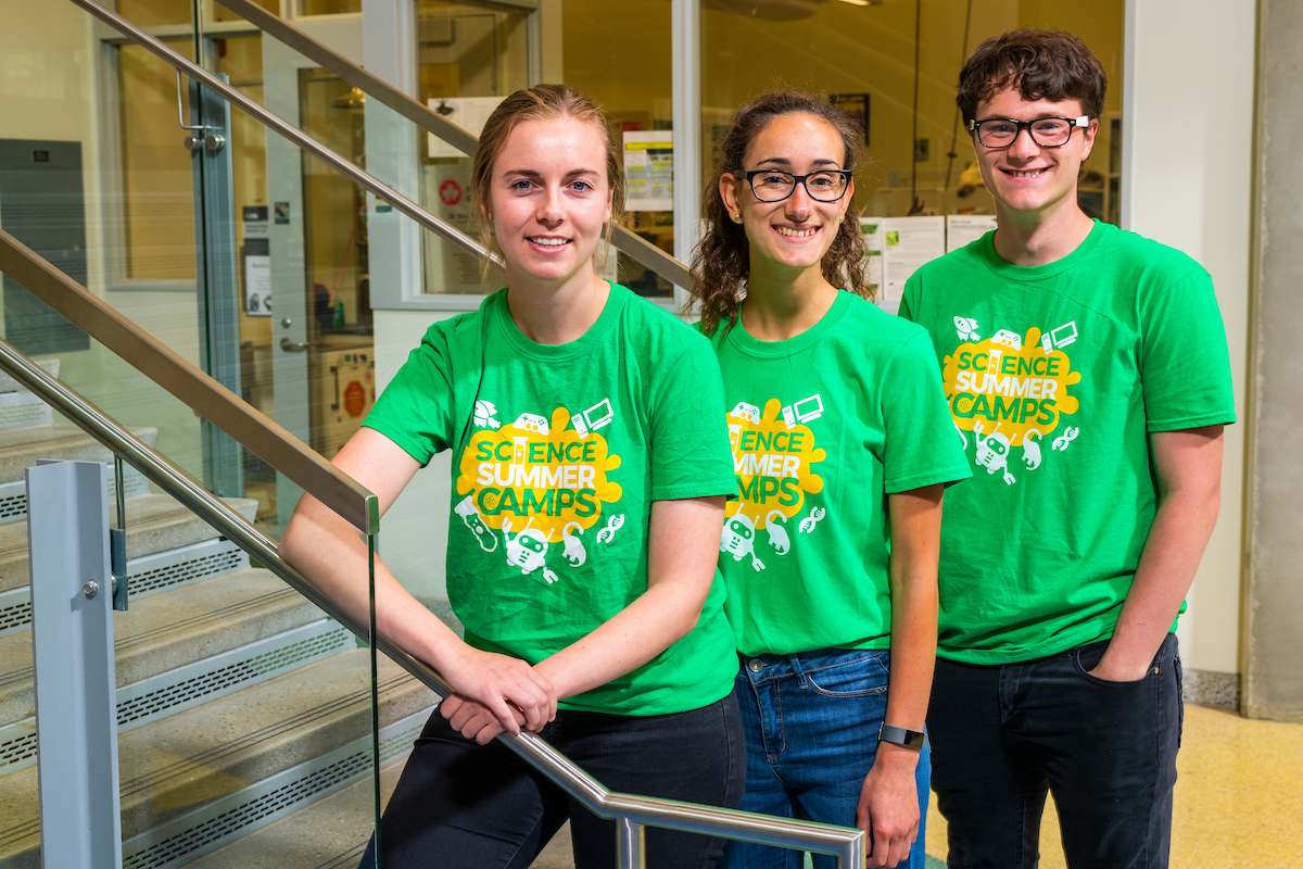 Science Summer Camp Leaders share their love of science with the next generation of scientists.