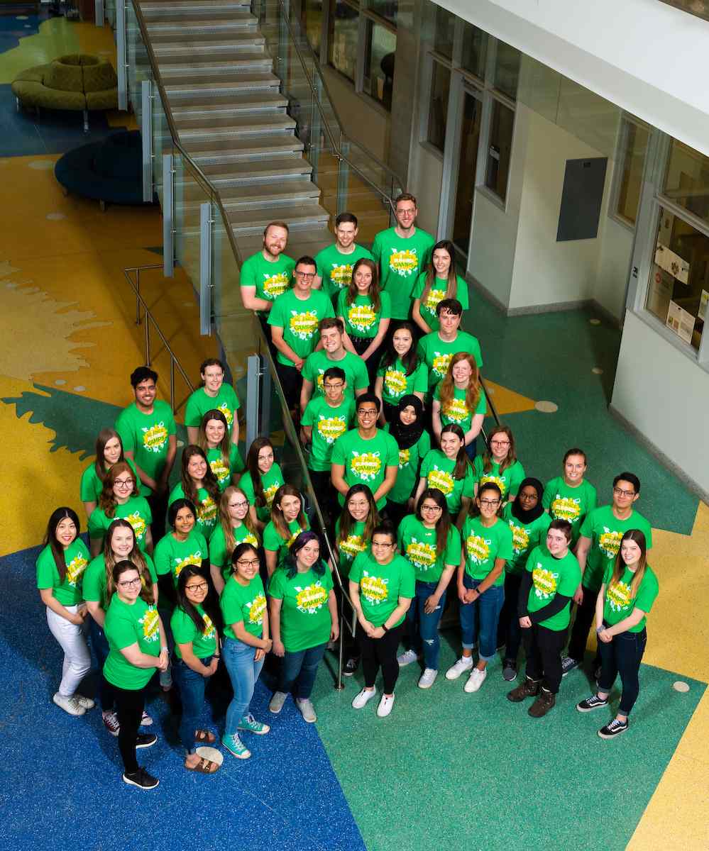 40 University of Alberta students spent their summers sharing science with campers.