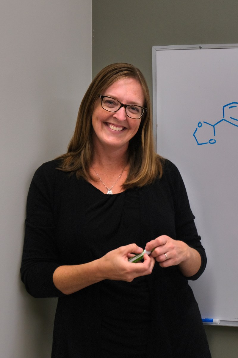 Tina Grant, instructor in the Department of Chemistry.