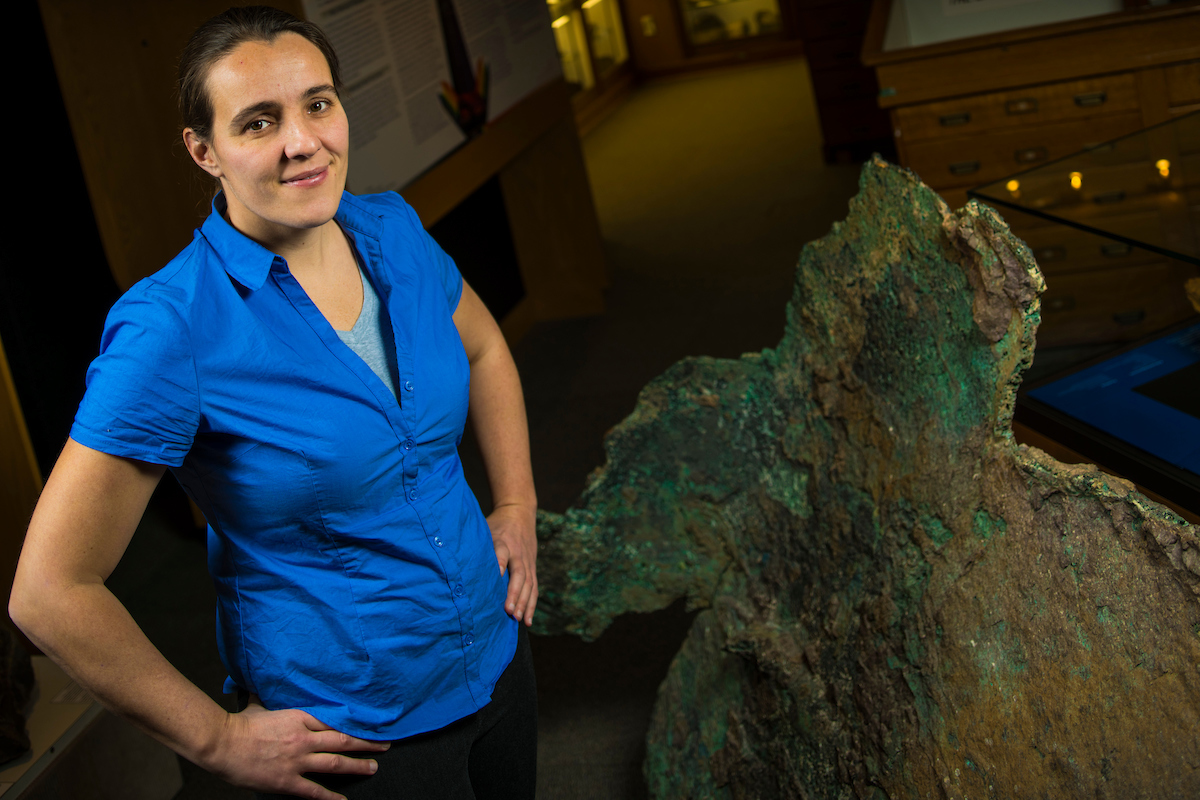  Pilar Lecumberri-Sanchez, assistant professor in the Department of Earth and Atmospheric Sciences.