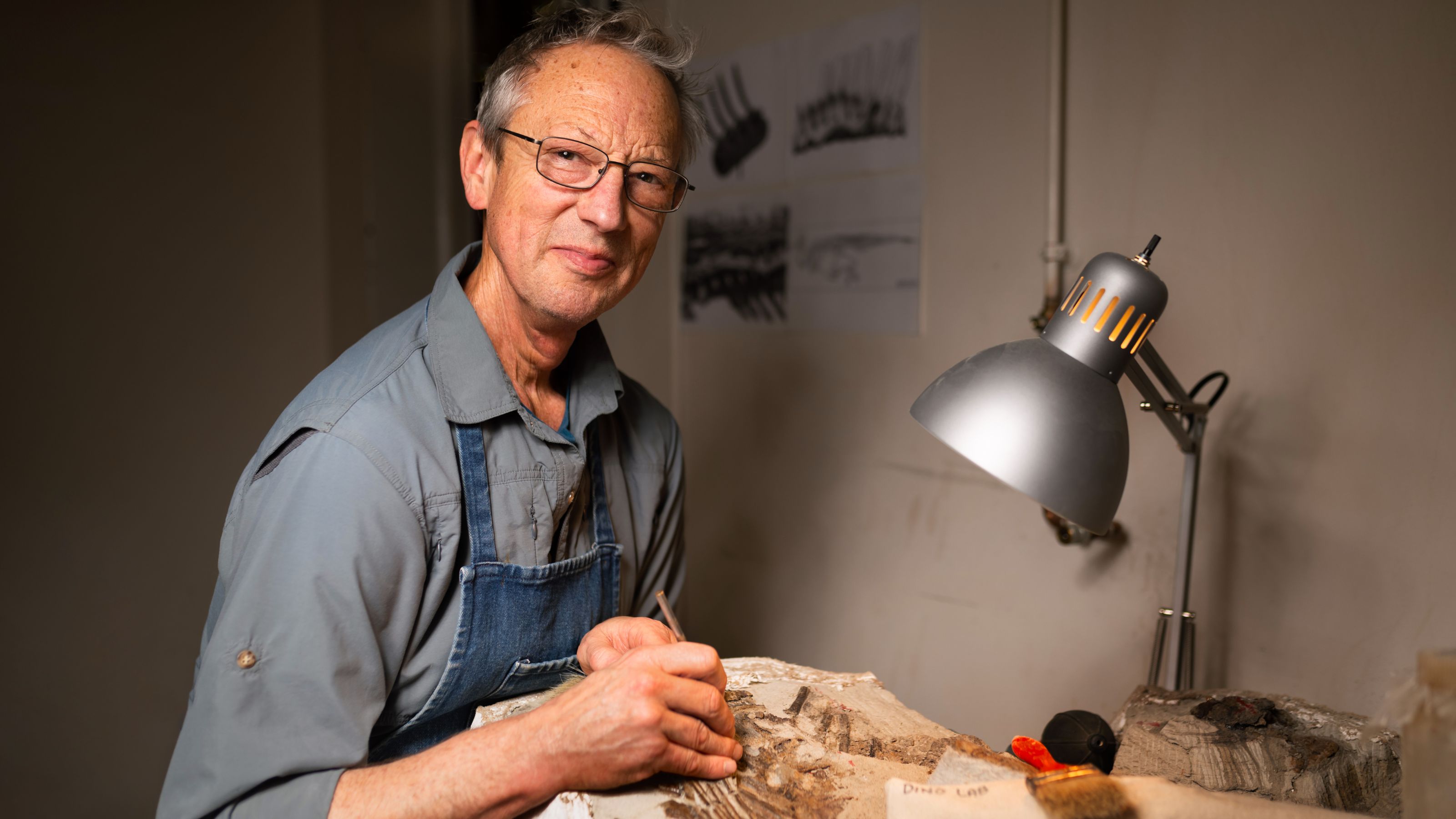 Meet Clive, Chief Technician in the Laboratory for Vertebrate Palaeontology in the Department of Biological Sciences, Faculty of Science.