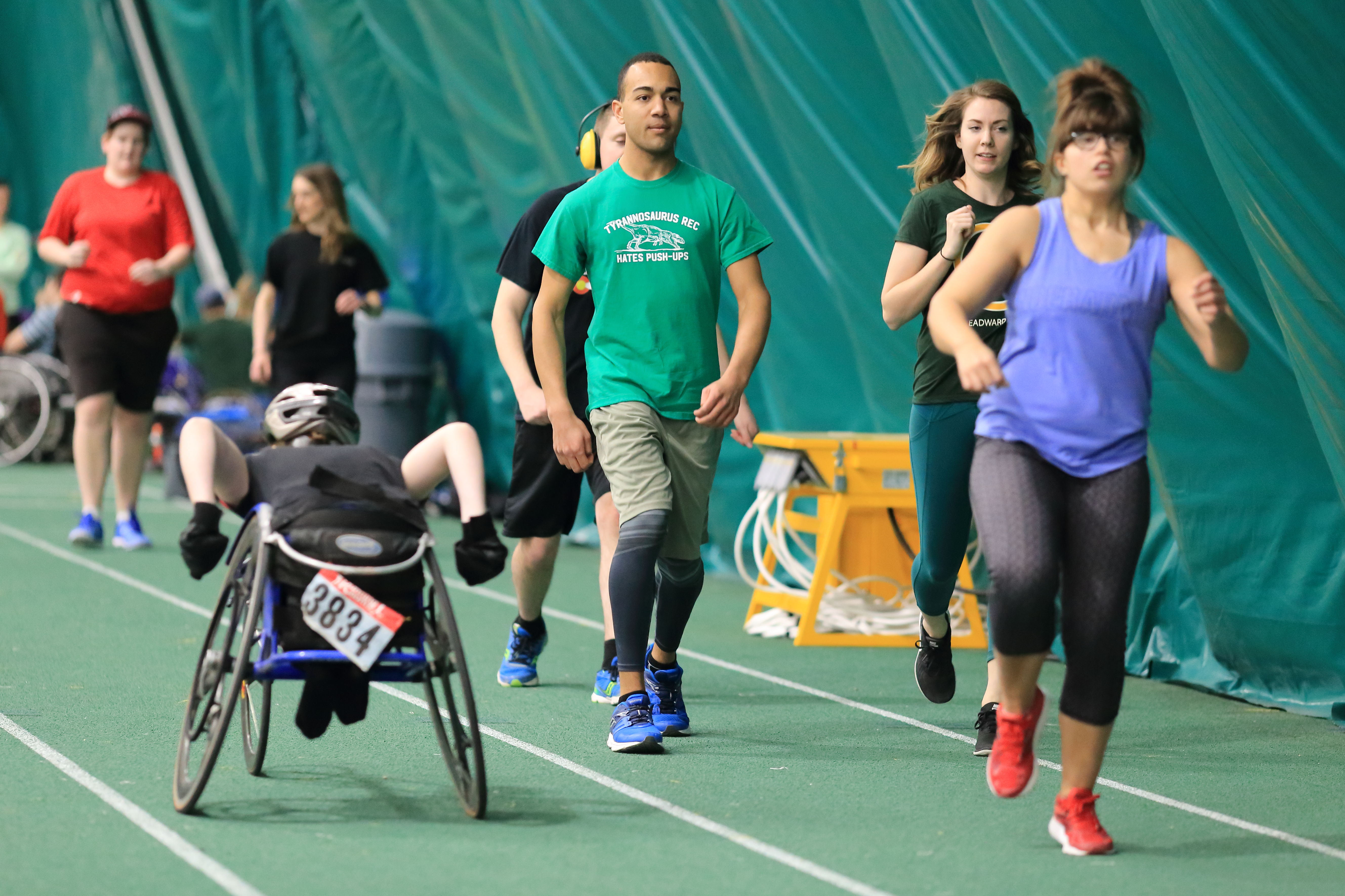 TSC Athletes training in the facilities