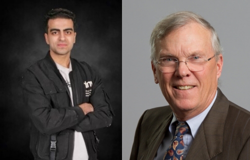 Jayan Juneja (Left) Dr. Peter Flynn (Right)