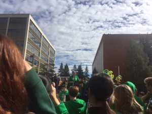 Green and Gold Day Pep Rally 2015