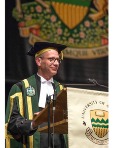 University of Alberta Chancellor Doug Stollery