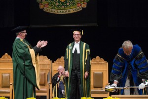 Doug Stollery is installed as the University of Alberta's 21st Chancellor