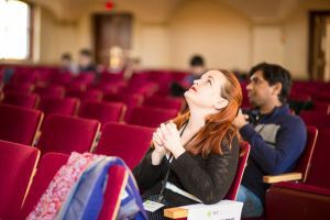 UAlberta 2016 3MT Finalists Camille Warbington and Pavan Kondapi