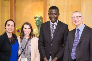 2016 UAlberta 3MT Finalists Sarah Purcell and Alfred Appiah