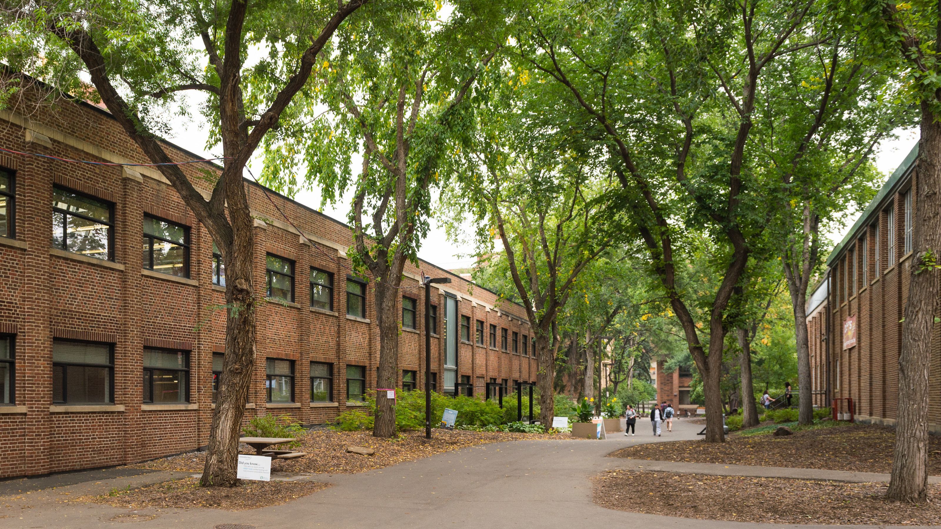 Exterior of Triffo Hall