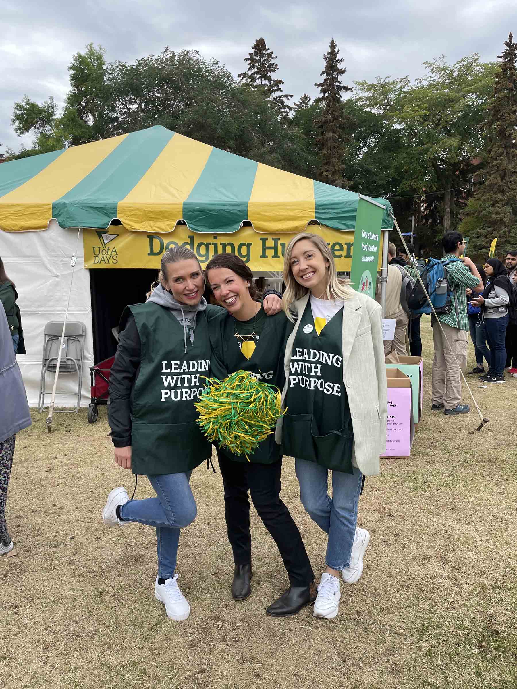 Lauralynn Fournier, Associate Director, Advancement (Faculty of Education), Jennifer Pascoe, AVP (Strategic Communications), Brianne Thomas, Assistant Dean, Advancement (Faculty of Nursing)