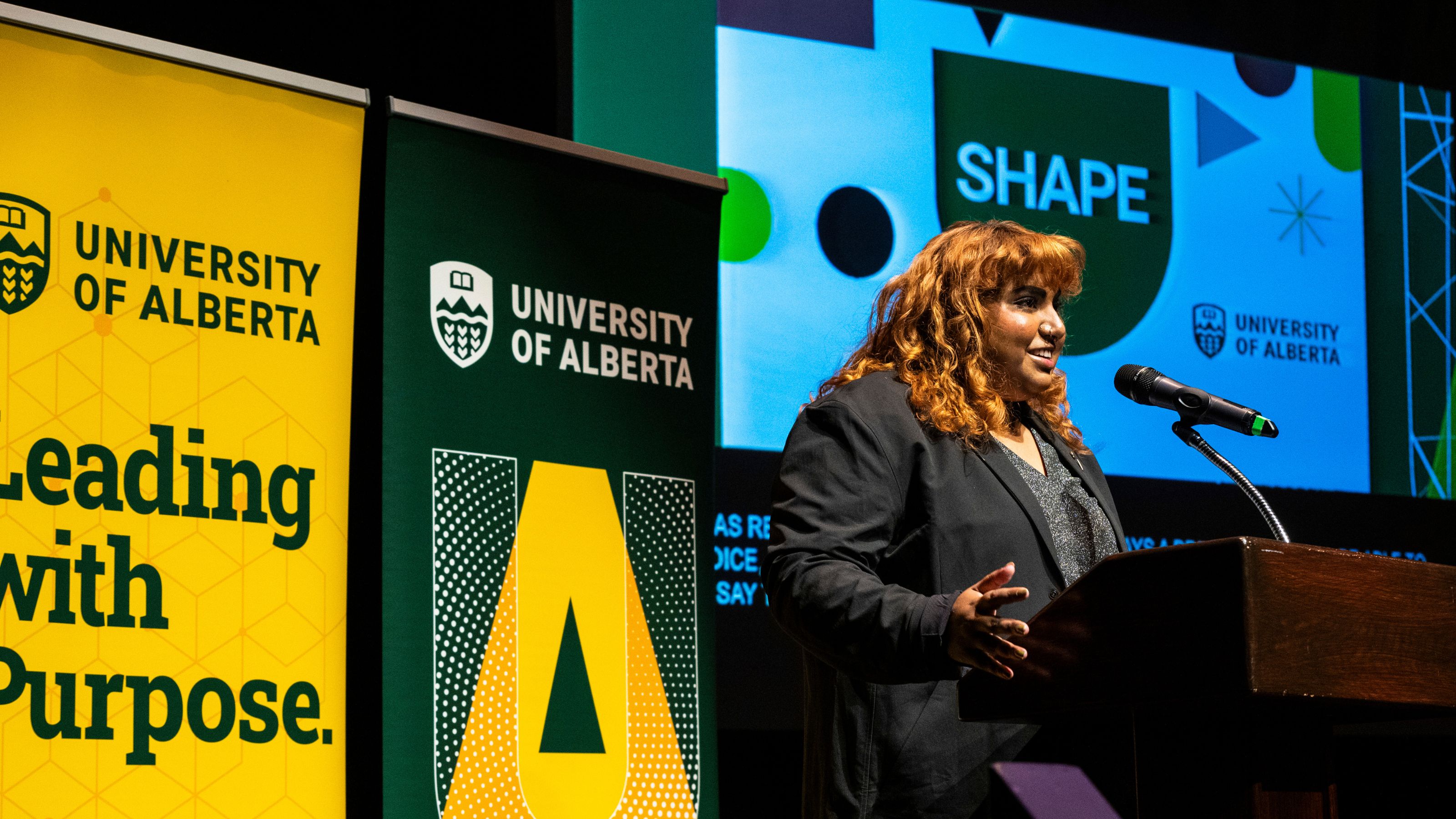 Nisha Patel, U of A alumna and Poet Laureate Emeritus of the City of Edmonton