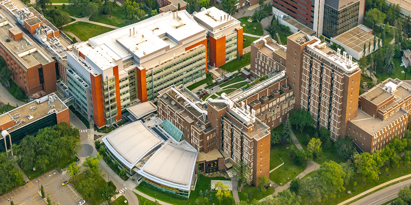 Aerial view of North Campus