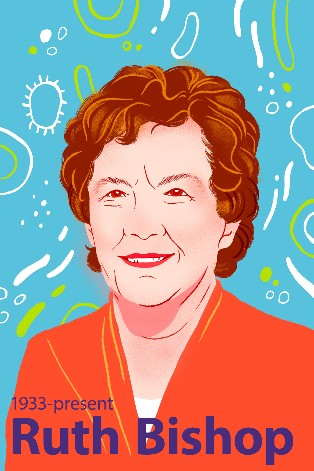 Illustration of Dr. Ruth Bishop