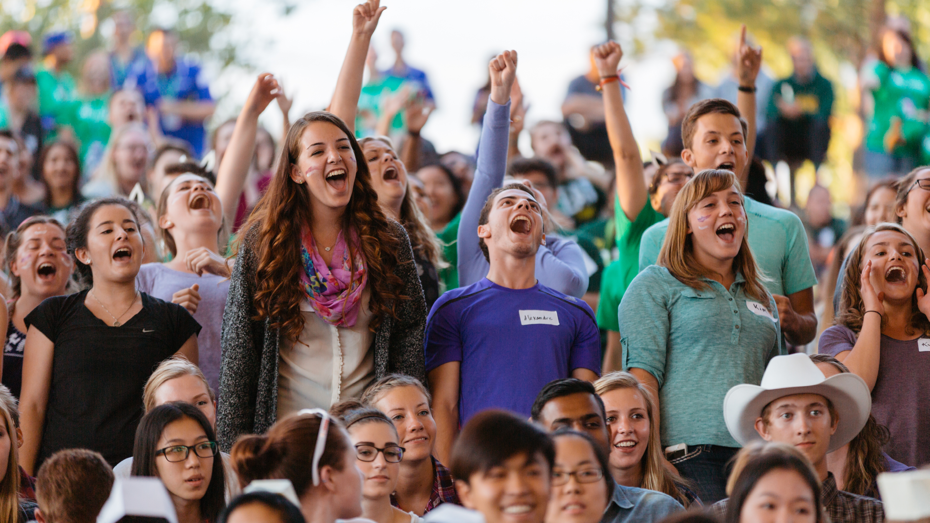 New Students Orientation at the President's Address