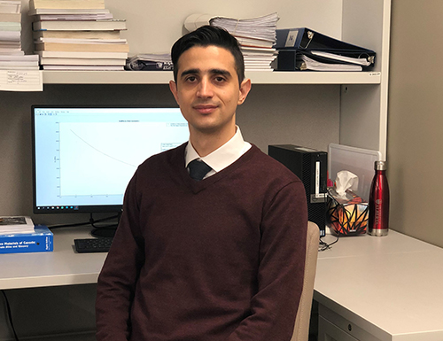 UAlberta Faculty of Graduate Research and Studies Teaching Assistant Award Recipient Afshin Kashani Ilkhechi