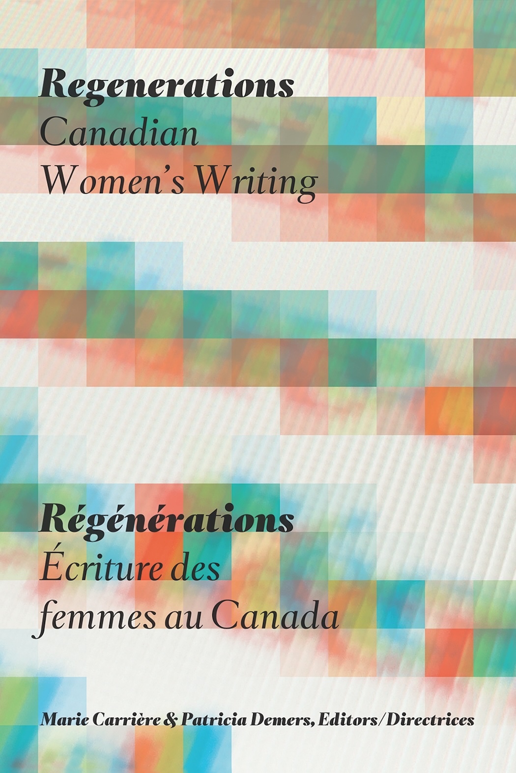 Cover Image of Regenerations Canadian Women's Writing