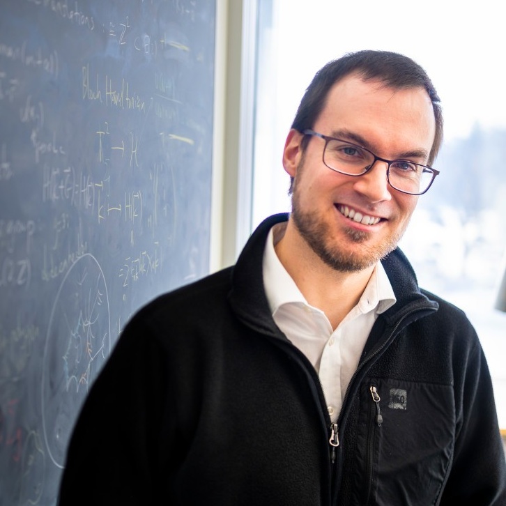 Joseph Maciejko, associate professor in the Department of Physics and Canada Research Chair in Condensed Matter Theory.