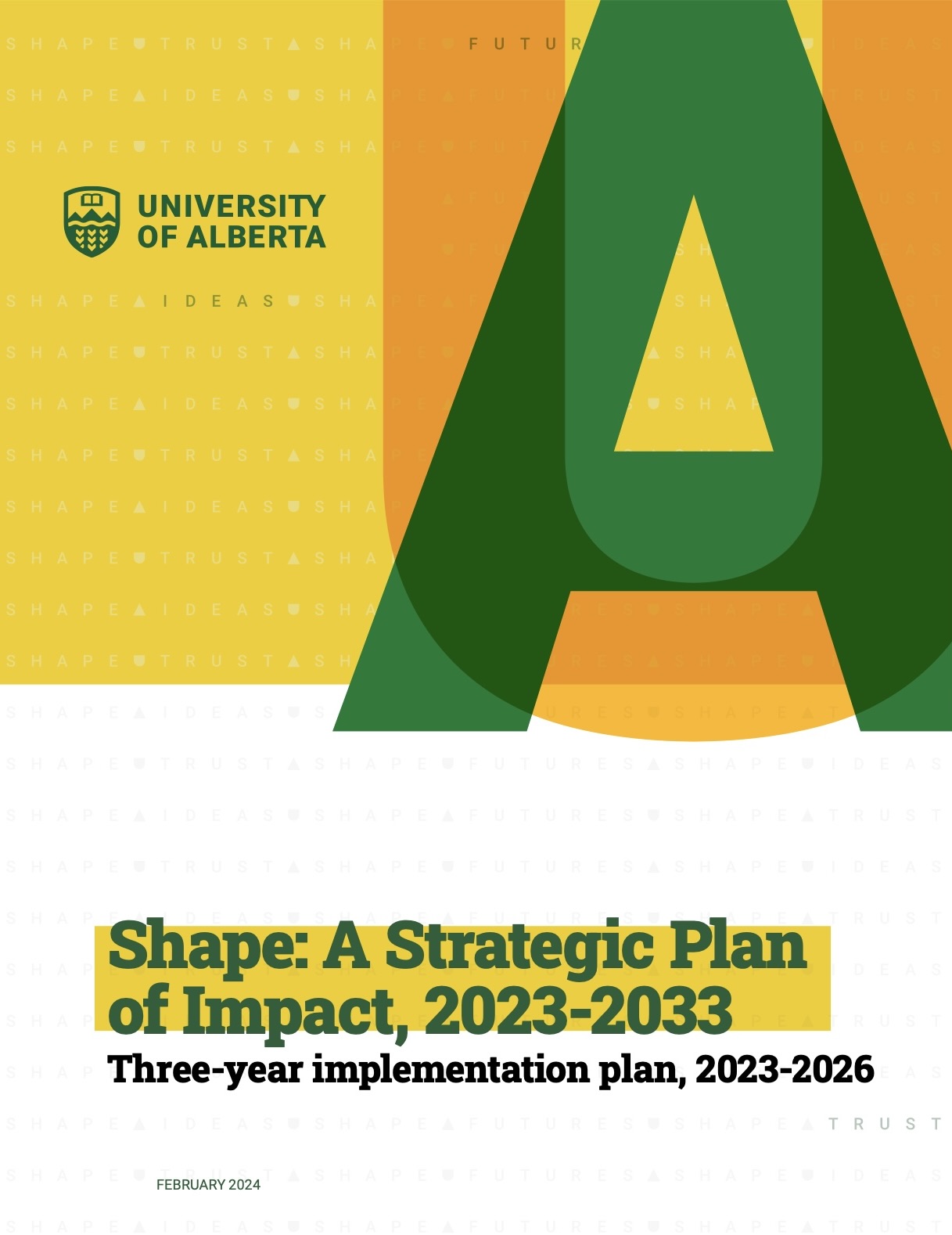 Shape: A Strategic Plan of Impact, 2023-2033